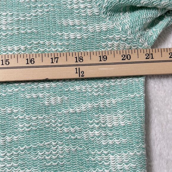 Leif Nelson Slim Fit Basic Knitted Shirt Mens Sz XL Mint Green Long Sleeve - Picture 12 of 14